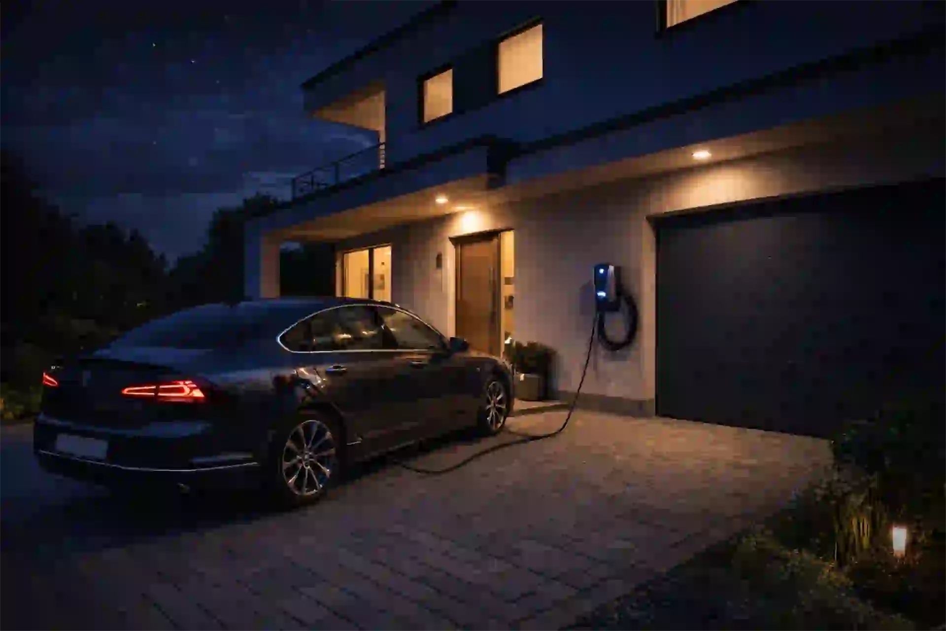 Installation borne de recharge à Chemilli